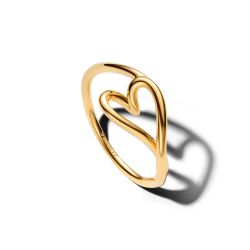Anello Cuore Piccolo Linea Sinuosa Pandora Essence