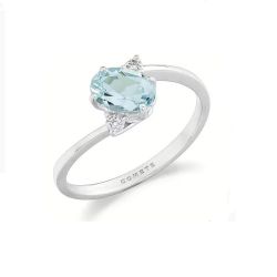 Anello Comete Fantasia di Acquamarina ANQ355