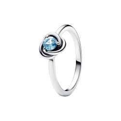 Anello Cerchio Eterno Azzurro Marzo