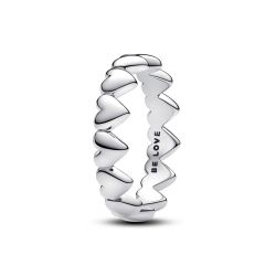 Anello Fascia a Cuori Be Love