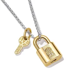 Idea Regalo Set Lucchetto D’Amore Gold