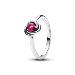 Anello Cerchio Eterno Rosa Ottobre