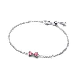 Bracciale Fiocco Luminoso Rosa
