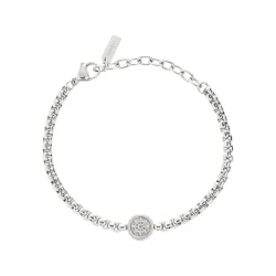 Bracciale Uomo Breil Ketch Acciaio Argento – TJ3217