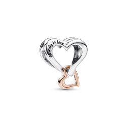 Charm Openwork Cuore e Infinito