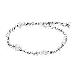 Bracciale Catena con Perle d’Acqua Dolce Coltivate