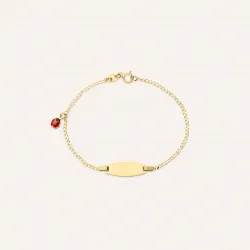 Bracciale Stroili Con Targhetta Holy Coccinella Oro Giallo 9K 1415883