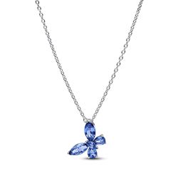 Collana Farfalla Luminosa Blu
