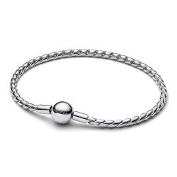 Bracciale Maglia Spiga con Chiusura a Sfera
