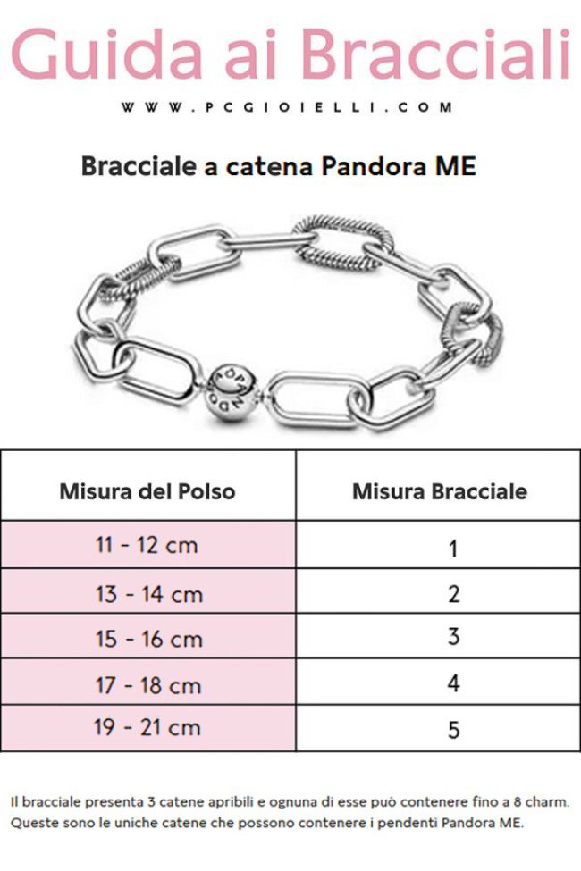 Bracciale Maglia Link Pandora ME » PC Gioielli