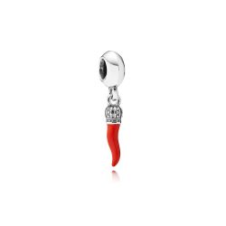 Charm Pendente Cornetto Portafortuna