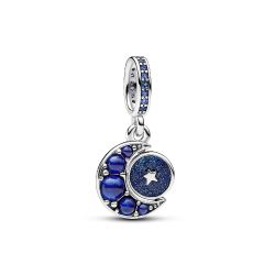 Charm Pendente Luna Girevole