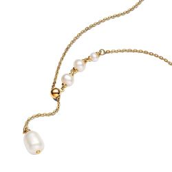 Collana Regolabile con Perle d’Acqua Dolce Coltivate Pandora Essence