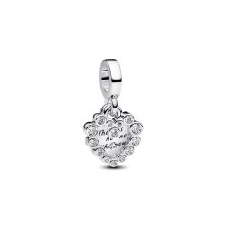 Charm Pendente Doppio Cuore