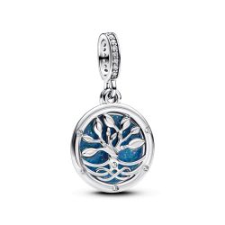 Charm Pendente Albero della Famiglia che si Illumina al Buio