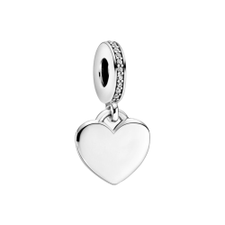 Charm Pendente Cuore Personalizzabile
