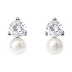 Orecchini a Lobo Stroili Silver Pearls 1691450