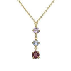 Collana Victoria Cruz Velvet A4326-MDG