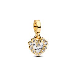 Charm Pendente Doppio Cuore