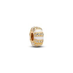 Clip Smalto Bianco Scintillante
