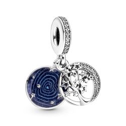 Charm Pendente “To the Moon and Black”