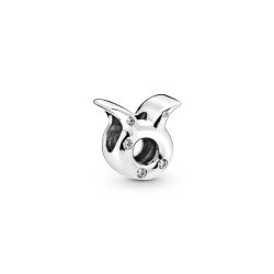 Charm dello Zodiaco Toro Scintillante