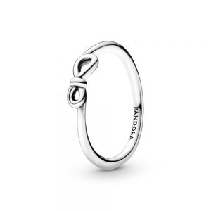 Charm Fiore Decorato Openwork » Anello Nodo Infinito