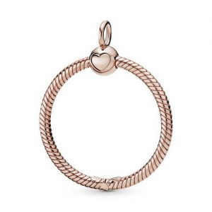 Collana con Cerchio, Pavรฉ e Logo Pandora » Pendente Pandora O Medio
