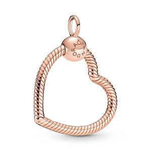 Collana con Cerchio, Pavรฉ e Logo Pandora » Pendente Pandora O Cuore