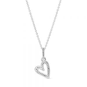 398688C01-2.jpg Collana con Pendente Cuore Scintillante »
