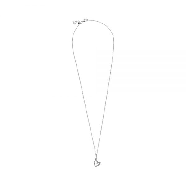 Collana con Pendente Cuore Scintillante »