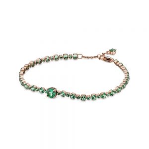 Bracciale con Chiusura a Cuore Dorato Pandora Moments »