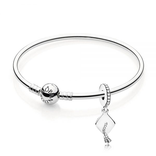 Bracciale Ispiratore In Acciaio Inox Per Donna - Regalo Di Natale, Compleanno, Laurea Per Amica - Confezione Regalo