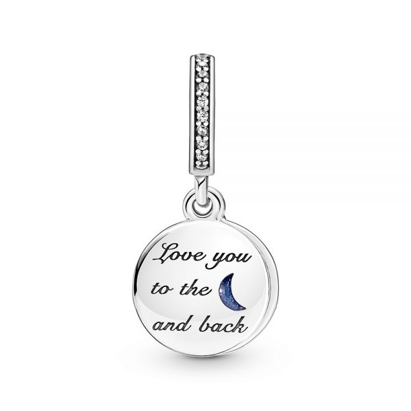 Charm Pendente "To the Moon and Black" »