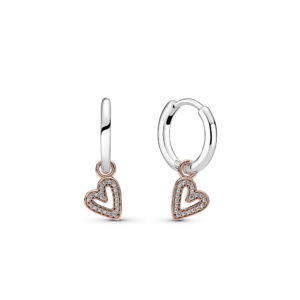 Charm Acchiappasogni con Piume e Cuore Openwork »