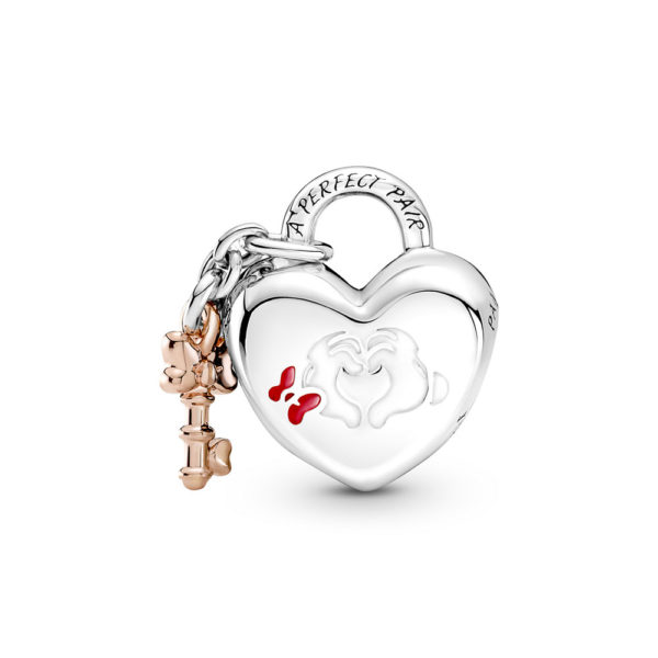 Disney, Charm Lucchetto d'Amore di Mickey Mouse & Minnie »
