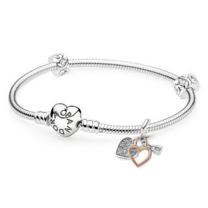 Idea Regalo Set Bracciale Coppia di Sposi »