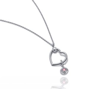 Charm Acchiappasogni con Piume e Cuore Openwork »