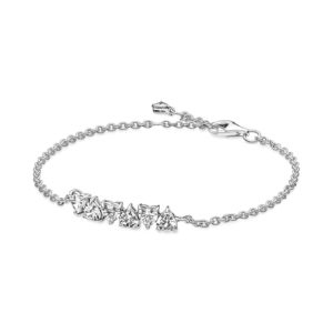 Bracciale con Chiusura a Cuore Dorato Pandora Moments »