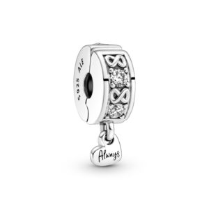 Clip con Logo e Pavé Scintillante »