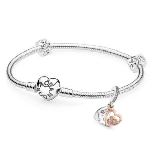 Idea Regalo Set Bracciale Cuore Infinito Ti Amo Mamma »