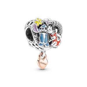 Disney, Charm Pendente Mickey Mouse & Minnie, il Bacio »