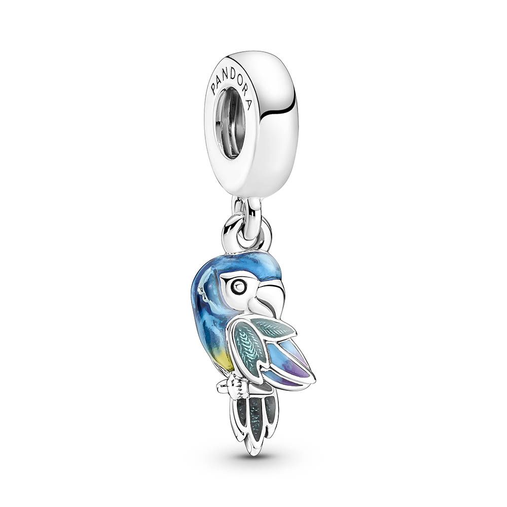 BONSNY Orecchini A Goccia In Acrilico A Forma Di Pappagallo, Leggeri E Colorati, Gioielli Per Donne E Amanti Degli Uccelli, Regalo Simpatico - 3