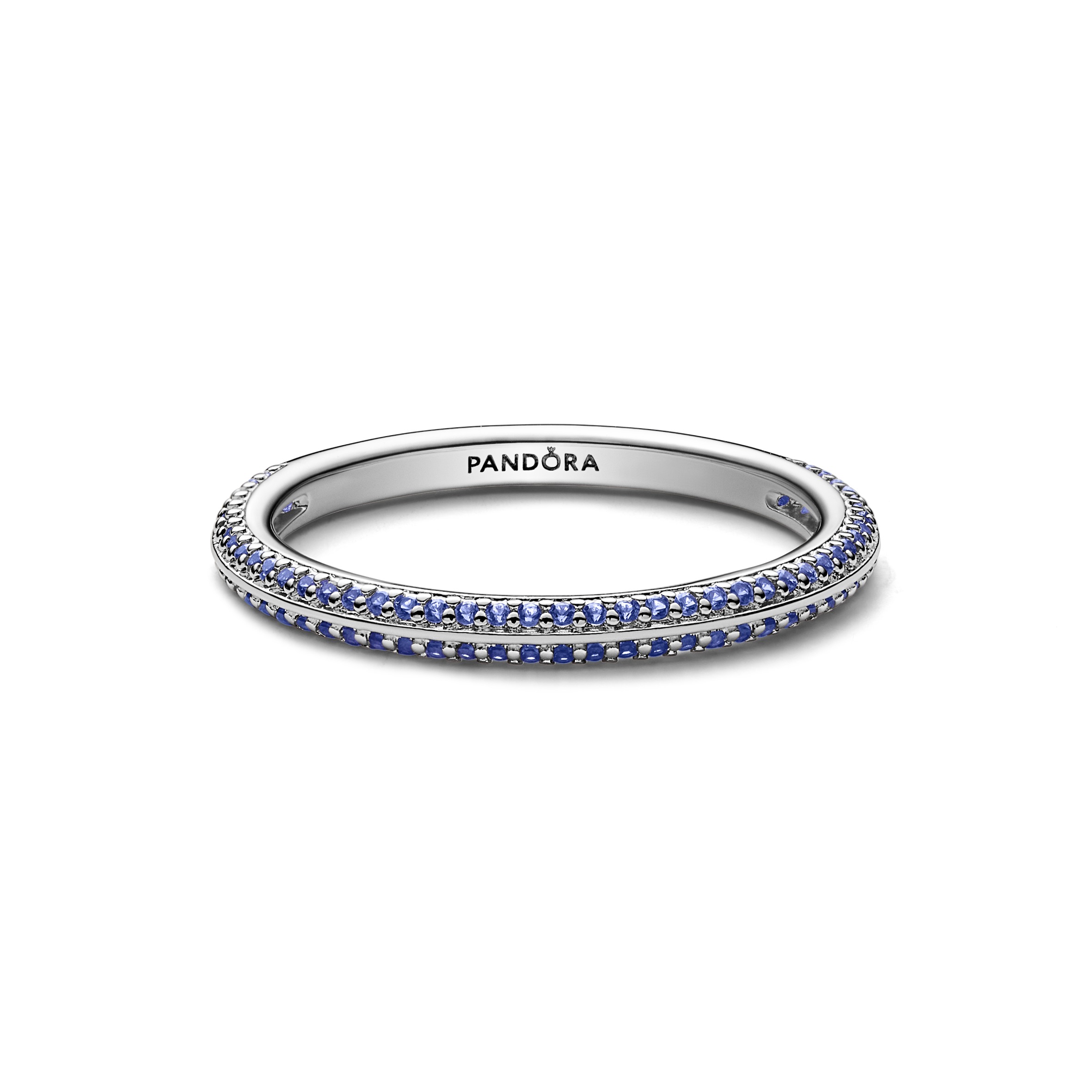 Anello Pietre Luminose Blu Pandora ME PC Gioielli