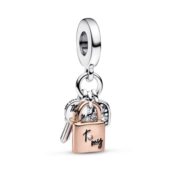 Charm Pendente Lucchetto e Cuore »