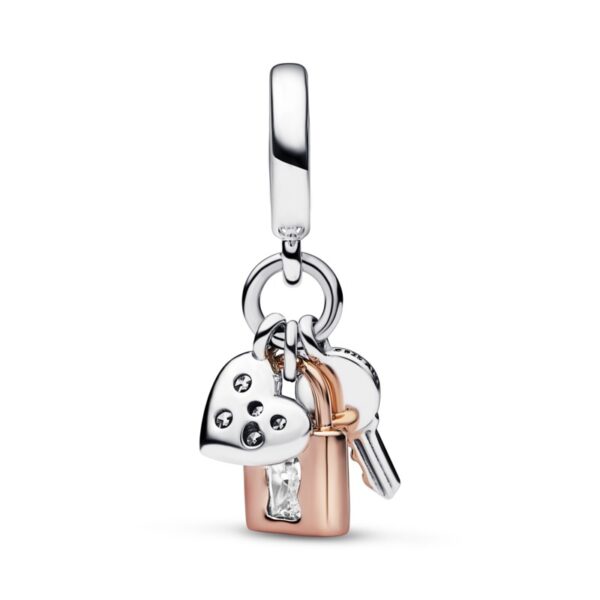 Charm Pendente Lucchetto e Cuore »