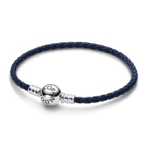 Bracciale Pandora Signature con Maglia Snake e Barretta a T »