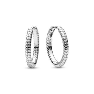 Bracciale Pandora Signature con Maglia Snake e Barretta a T »