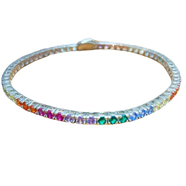 Bracciale Tennis Mediterraneo TN12AZM »