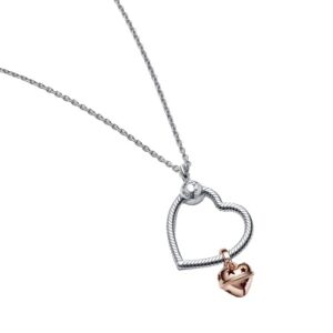 Charm Acchiappasogni con Piume e Cuore Openwork »